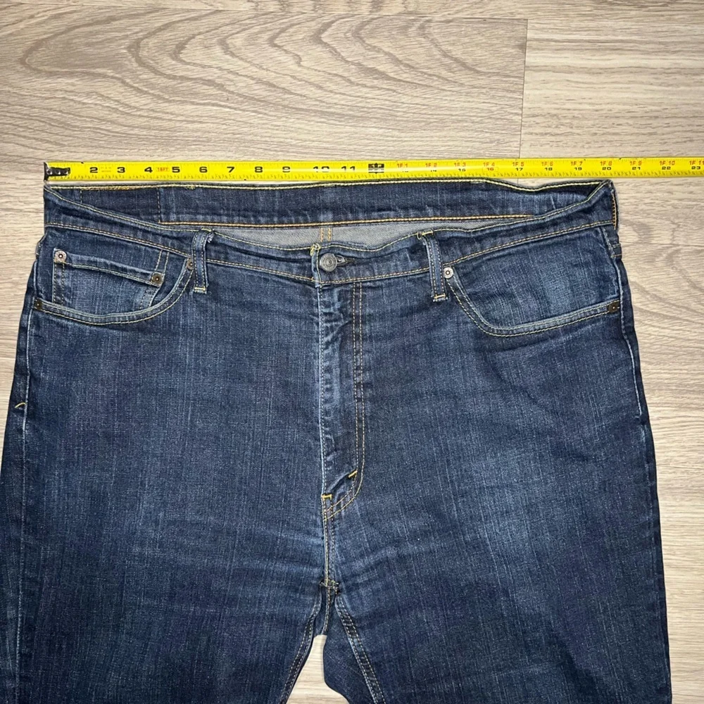 Levis 541 Athletic Fit Stretch Jeans Men's Sz 40W 30L Blue Dark Wash
